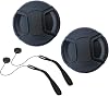 77mm Lens Cap Cover for Nikon COOLPIX P1000 16.7 Digital Camera (for Accessories),HUIPUXIANG [2 Pack]