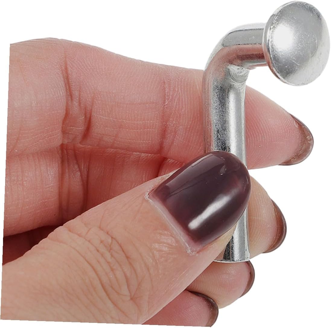 balacoo 100pcs L-Shaped Pallet Rack Safety Clips Galvanized Steel Locking Hitch Pins 6x50mm Heavy Duty Metal Fasteners for Warehouse Storage Racking Systems