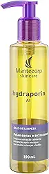 MANTECORP - Óleo de Limpeza Hydraporin AI - Limpa e Hidrata a Pele, Hidratação Intensa para Peles Secas e Sensíveis, Ação Calmante - 190ml