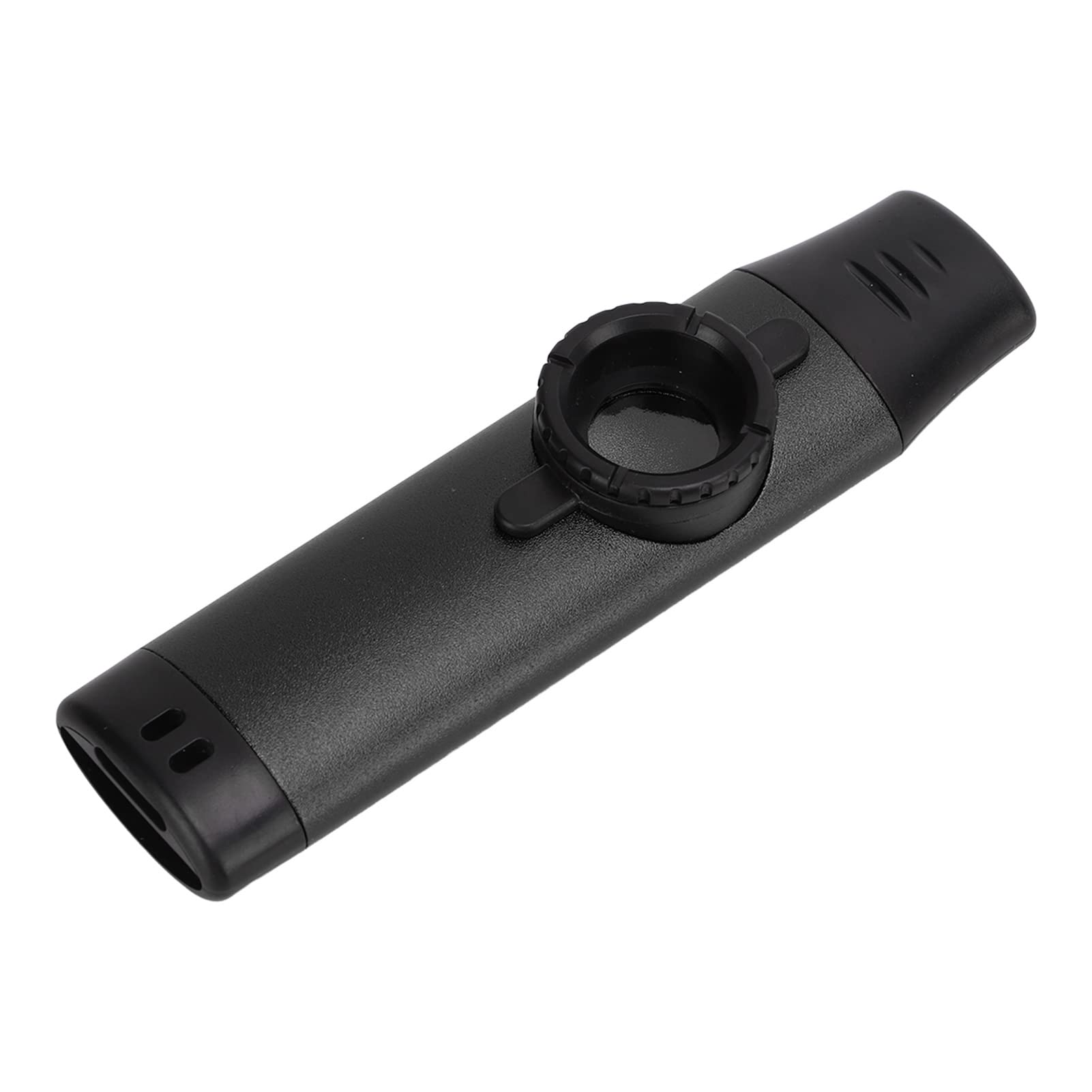 Adjustable Metal Kazoo, Durable Resin Mouthpiece with Lanyard