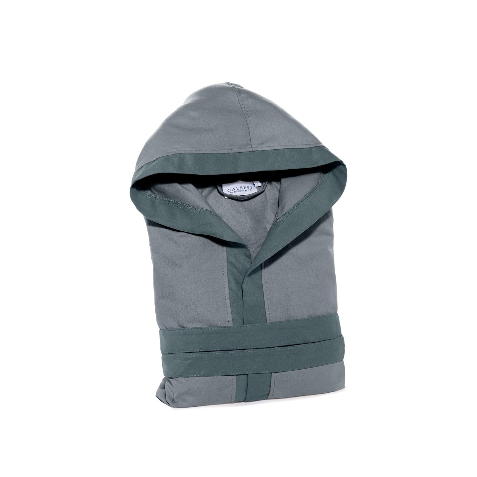 Caleffi 25939 Technical Microfibre Bathrobe Two-Tone