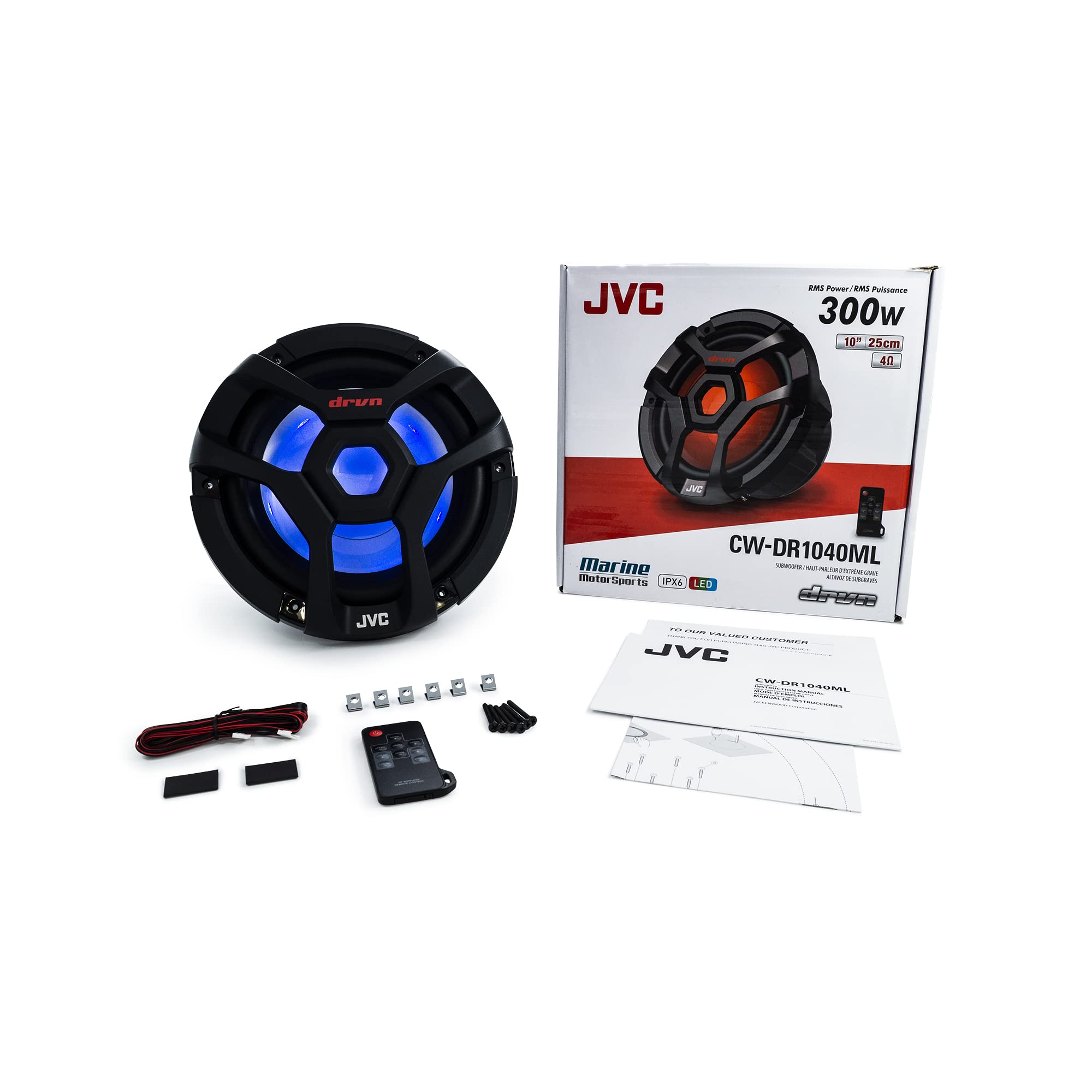 Amazon.com: JVC CW-DR1040ML 10-Inch RGB Illunimanation Outdoor