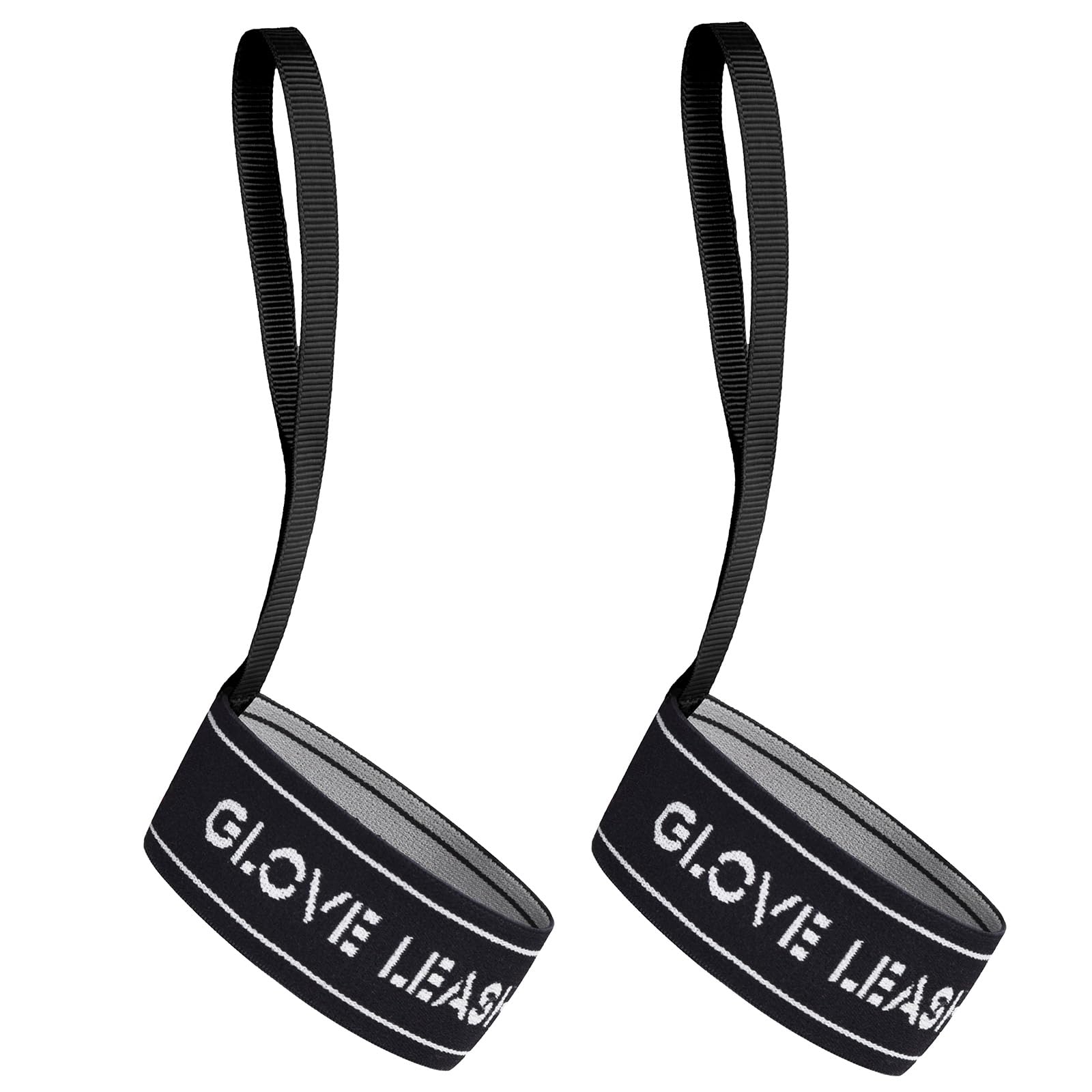 XMJY Men's Ski Glove Leash - 1 Pair Ski Glove Wrist Straps, Elastic Glove Straps for Skiing, Perfect Mountaineering & Ski Accessories for Hanging Glove (Size 8-11)