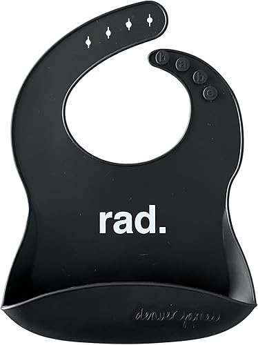 Baberos de alimentación de silicona Apto para lavavajillas. Resistente al agua. Ajustable.