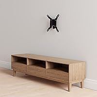 Vista 13 de Yaxa Basics Soporte de pared fijo plano para TV se ajusta a TVs de 12 a 40 pulgadas y VESA 200x200, negro