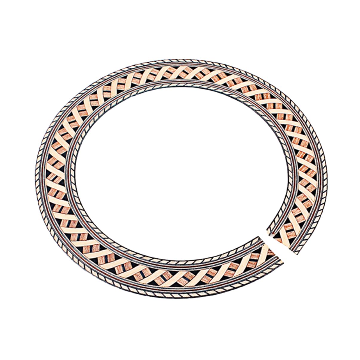 CIMAXIC Guitar Hole Sticker 93mm Guitar Rosette Decal Cool Guitar Decals Inlay for Fretboard