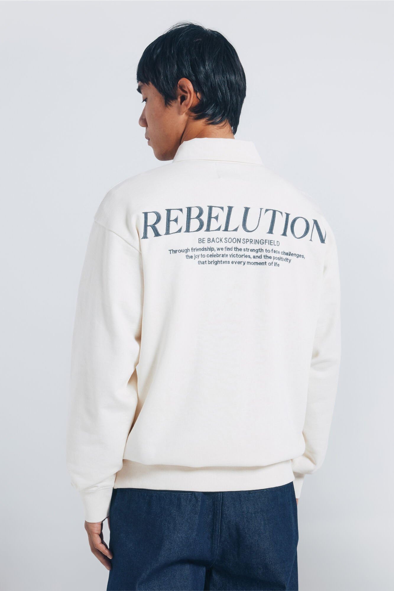 Springfield Rebelution LS Rugby Polo Polo Hombre (Pack de 1)