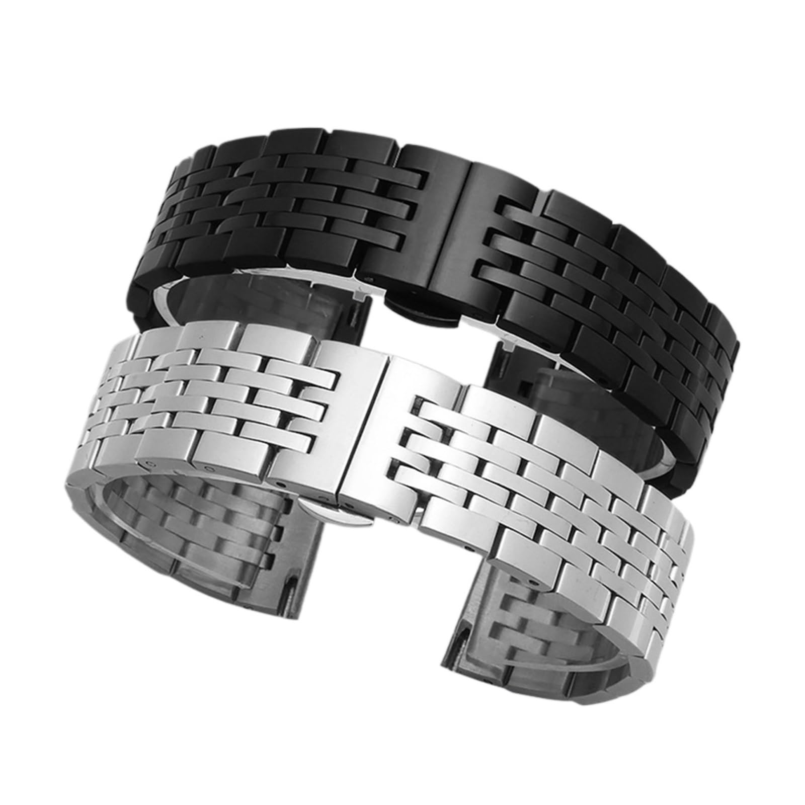 YINGO Guardia cinturino in acciaio inox in metallo 12mm 14mm 16mm 17mm 18mm 19mm 20mm 21mm 22mm 23mm 24mm