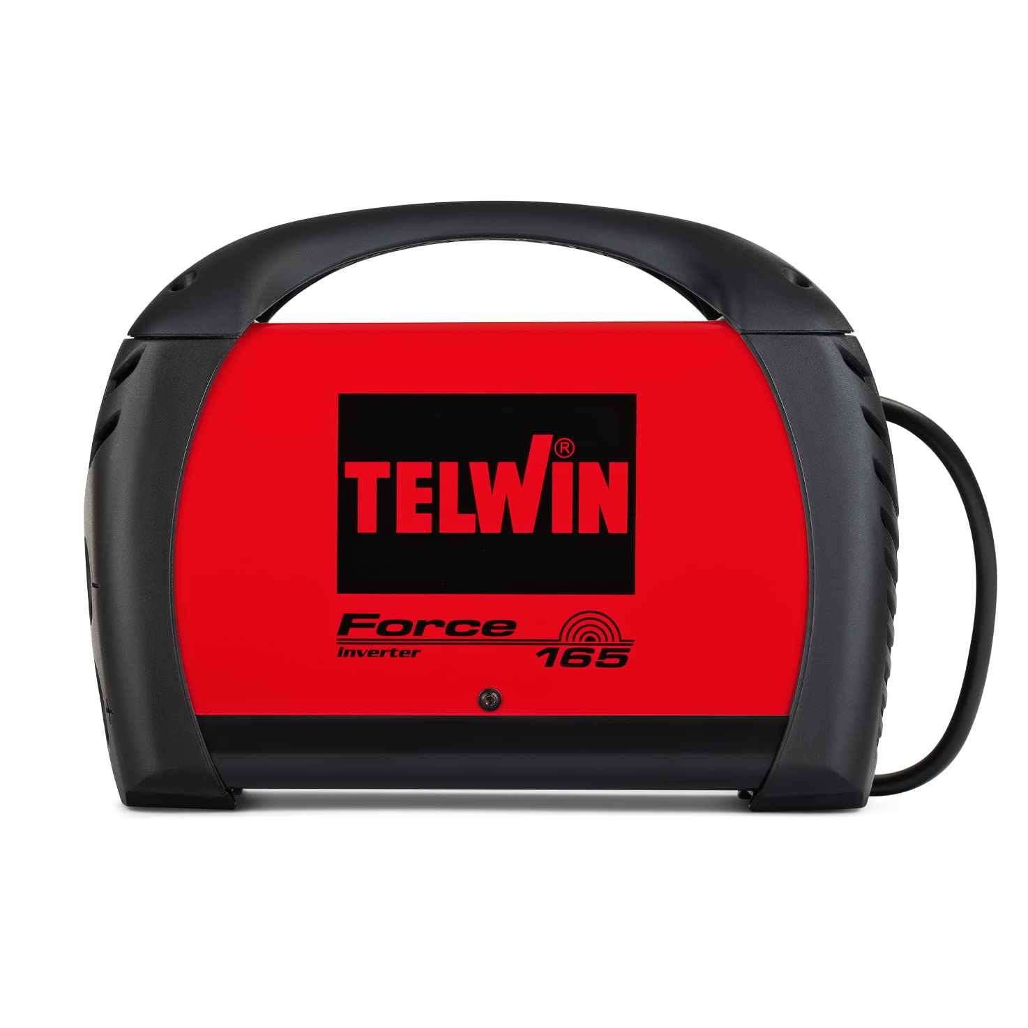 Telwin 815863 Force 165 Inverterschweissgerät für das Elektrodenschweißen Komplett mit Automatischem Schweißhelm und Schweißzubehör, 230 V, 4,23 kg, Rot, Force 165 mit Schweißhelm und Zubehör