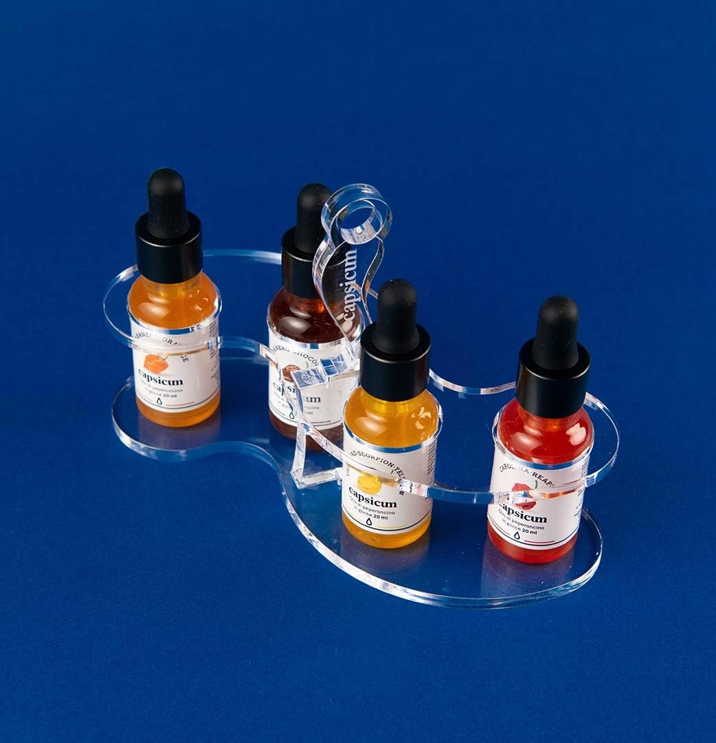 Set Oliera Capsicum Idea Regalo Originale | Olio Piccante Peperoncino Capsicum | Olio Al Peperoncino Piccante 20 Ml | Olio Al Peperoncino 100% Made In Italy | Olio Peperoncino Piccante A Gocce - 2