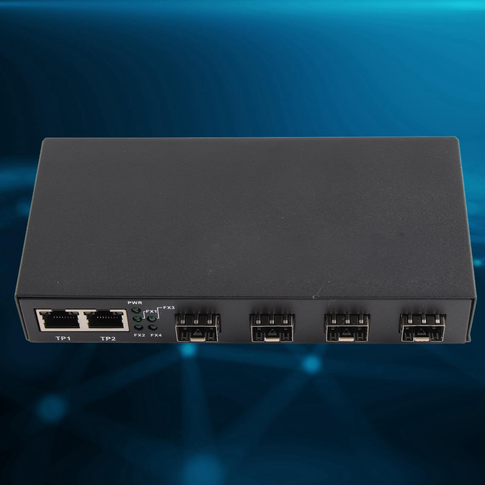 Sxhlseller Convertisseur de Média Gigabit 2 Ports SC Monomode |Convertisseur Fibre Optique RJ45 10/100/1000M vers Double Fibre Optique IEEE 802.3z 1000Base-SX/LX