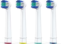 Vista 27 de Cabezales de cepillo de dientes de repuesto compatibles con Oral B Braun, 4 piezas de limpieza profesional de precisión para Oral-b 7000, Clean
