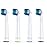 Replacement Toothbrush Heads Compatible with Oral B Braun, 4 Pcs Professional Precision Clean for Oral-b 7000, Clean, Oral B Pro 1000, 9600, 500, 3000, 8000