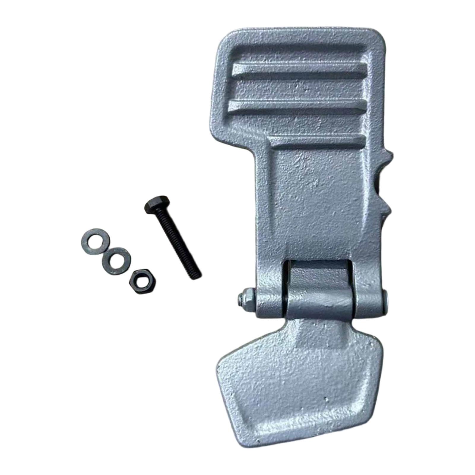 Amagogo Pedale per miniescavatore, Ricambio per Riparazione Esterna, Pedale per Scavare e Camminare, Accessori per miniescavatori per 17 Proprietari di casa, Supporto Sinistro