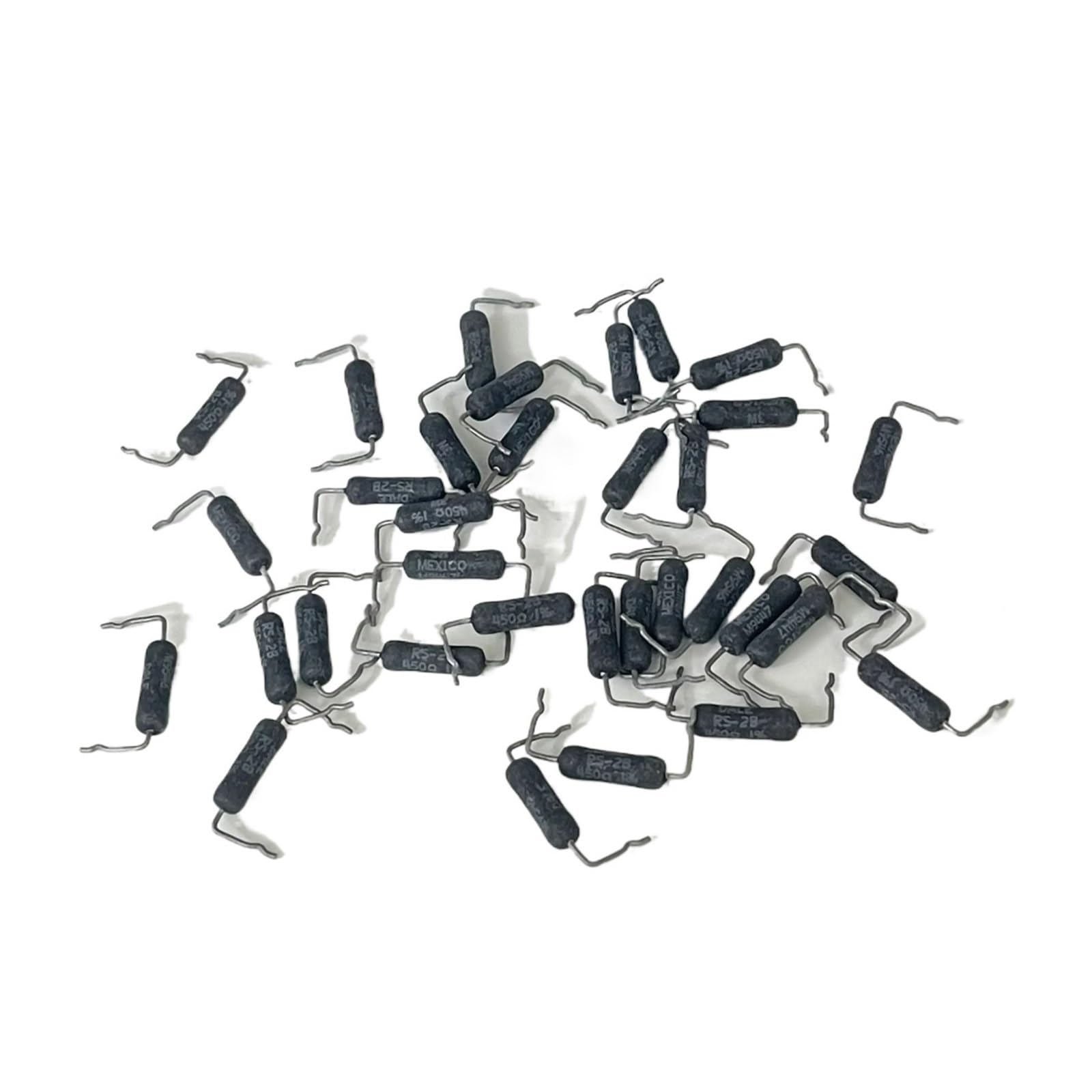 LEOTNNDQ 10pcs RS-2B 3W 450R 450oh 1% resistor 10pcs