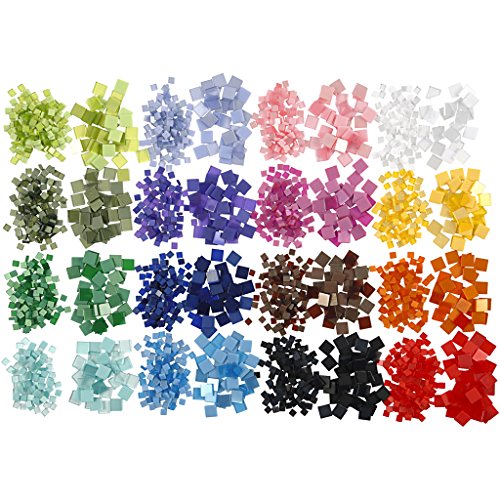 Mini-mosaïques colorées pour décorer vos objets du quotidien