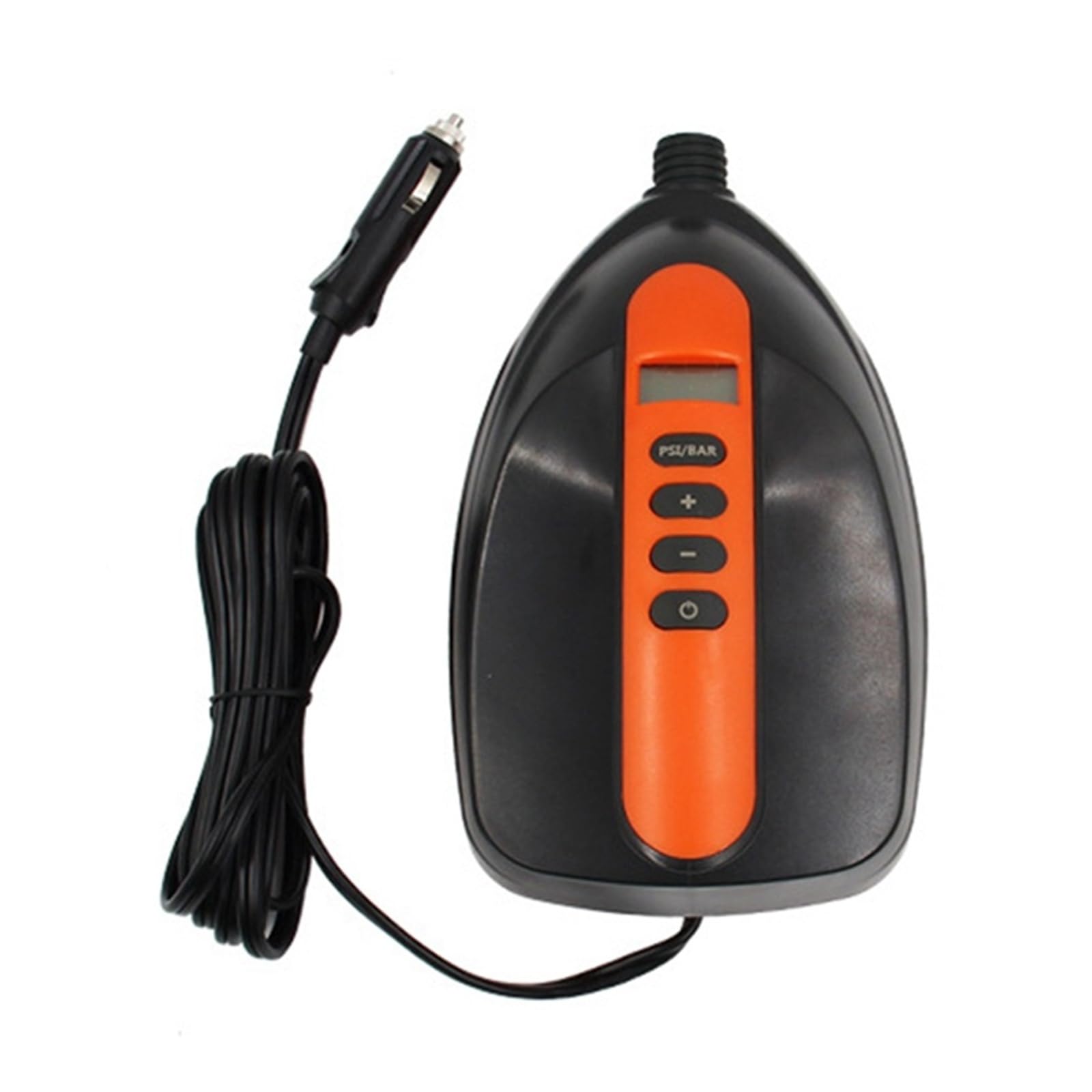 Inflador Electrico, Inflador eléctrico de paletas de 12 V for vehículos, bomba de alta presión for tablas de surf, botes, carpas inflables.