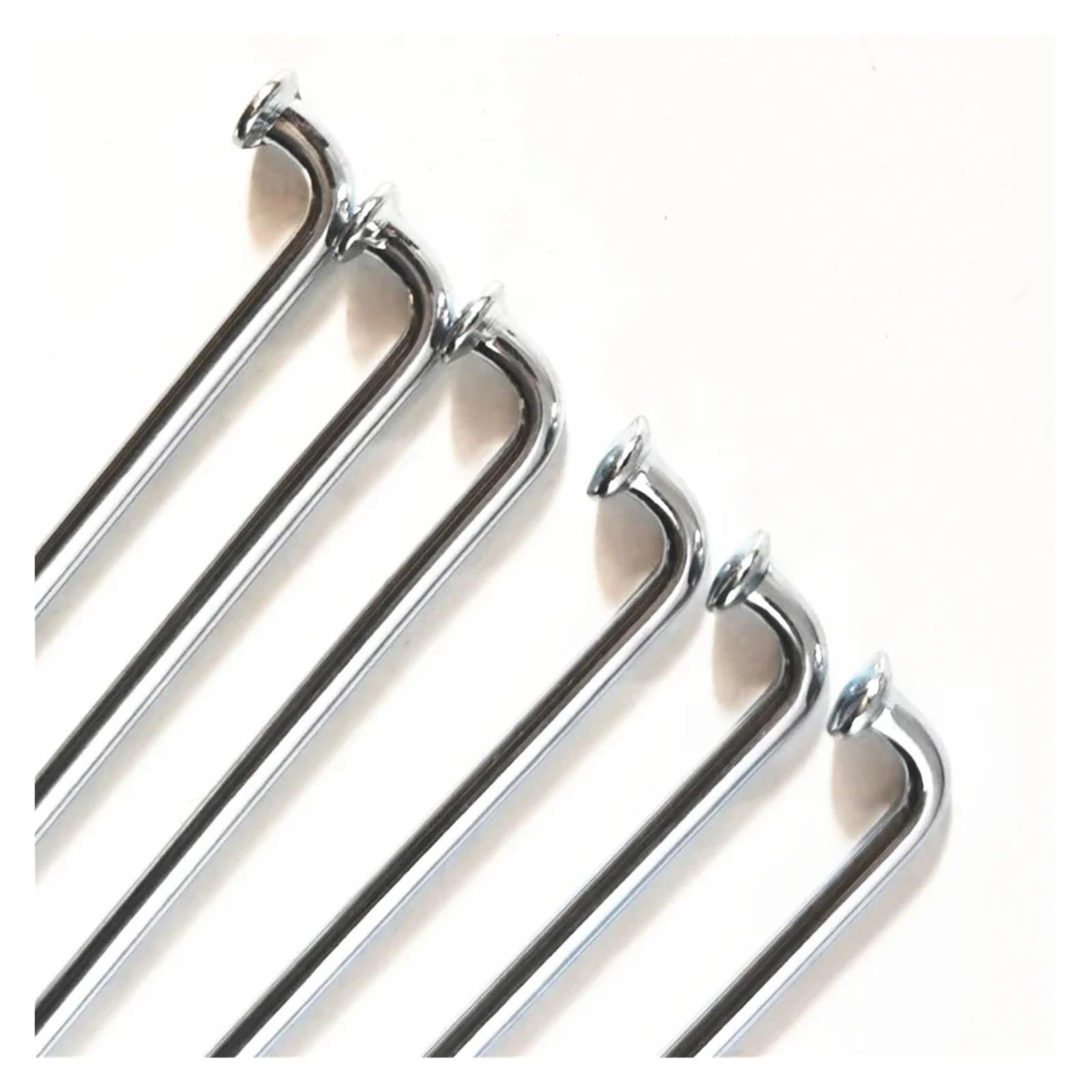 36 szt./partia 10G szprychy rowerowe elektryczne 3,18 mm - 65-225 mm długość 45 # stalowe szprychy motocyklowe z sutkami - zestaw naprawczy kół do dużych obciążeń (100 mm)