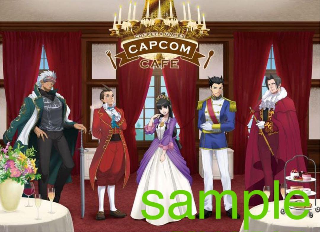 【逆転裁判】ジュエリー ミラー 王泥喜法介 カプコンカフェ 王室風 Amazon.co.jp: カプコンカフェ 逆転裁判 ジュエリー ミラー 王泥喜法介