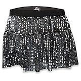 Gone For a Run Sparkle Running Tutu for Women | Adult Tutus | Lightweight Sequin Skirt | Glitter Running Costume Tutu | Black Tutu