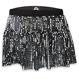 Gone For a Run Running Costume Tutu Skirt Glitter Sequined Tutu | Black