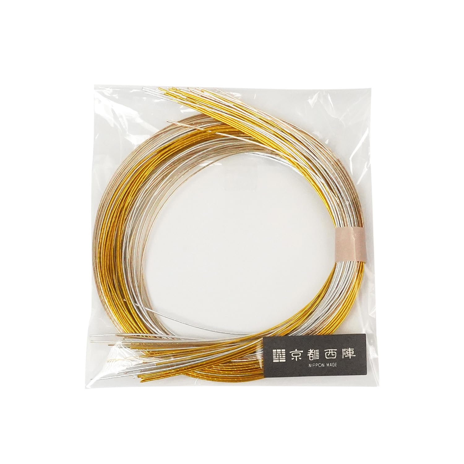 【AmeTemari】Japanese Mizuhiki Strings, 30-Piece Assorted Set, Gold, Silver, White, Hair Ornaments, Accessories, Mizuhiki Strings, Decoration, Arrangement Kit, Strings, Coming-of-Age Ceremony : Clothing