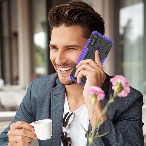 Miniatura 6 de Funda para teléfono Moto E, Motorola e con protector de pantalla HD, protector de silicona a prueba de golpes con función atril para Moto E (2020)