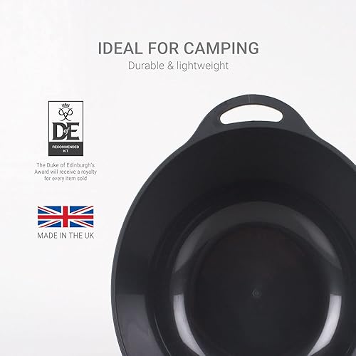 Miniatura 3 de Lifeventure Juego de vajilla Ellipse de plástico de 4 piezas cuchillotenedorcuchara, plato, tazón, taza para camping, viajes y exteriores