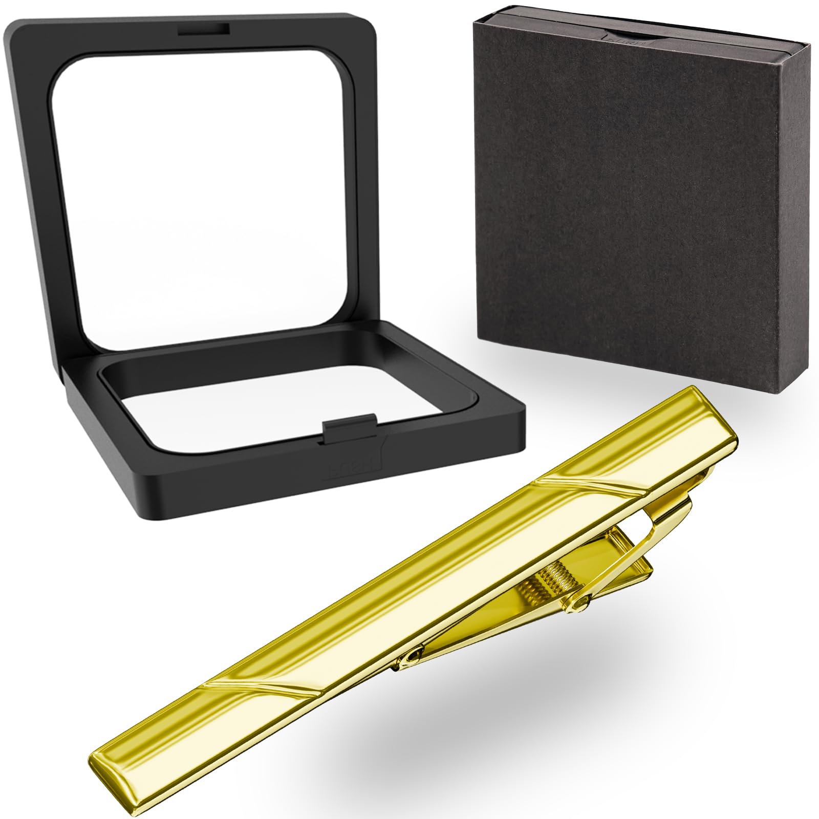 Fermacravatta Uomo Per Regali - Elegante Per Matrimonio, Laurea, Anniversario E Natale