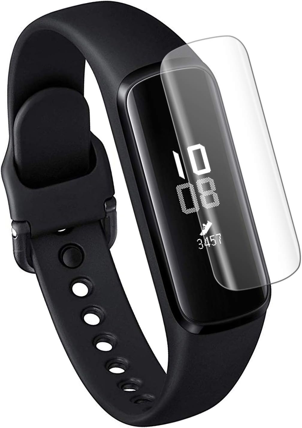 FASTSNAIL Screen Protector for Samsung Galaxy Fit-e SM-R375, [6Pack] High Definition Protective Film (Not Glass) Samsung Galaxy Fit-E Screen Protector Foils Full Coverage Film