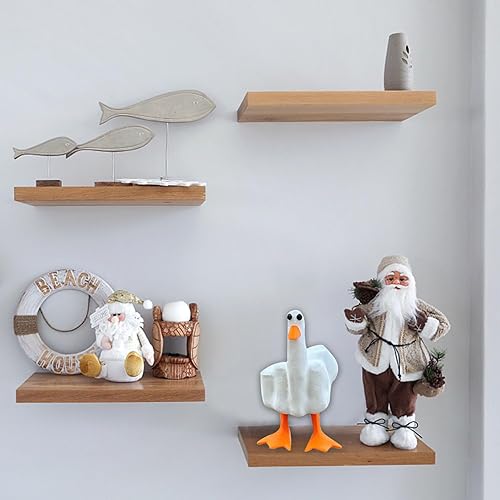 Miniatura 6 de YumSur Esculturas de pato novedosas, bonita estatua de jardín de resina de pato, mini patos de resina para decoración de manualidades, escritorio