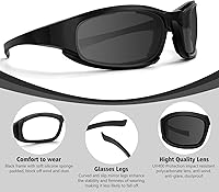 Vista 3 de Motorcycle Riding Glasses Motorcycle Goggles Padding Goggles Motorcycle Sunglasses UV Protection Dustproof Windproof
