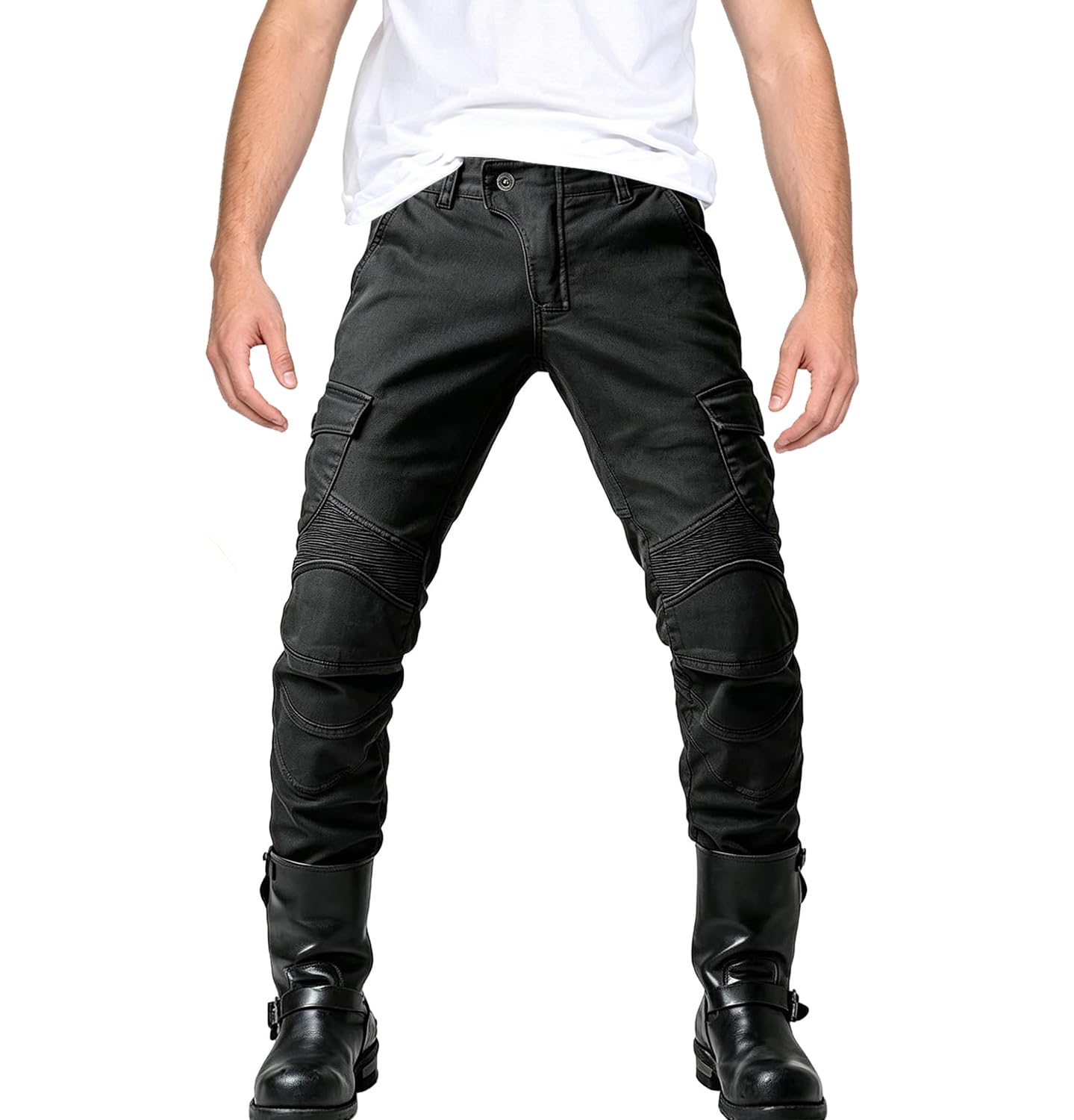 Uomo Pantaloni da Moto, Motorcycle Pantaloni, Jeans per Motociclismo,