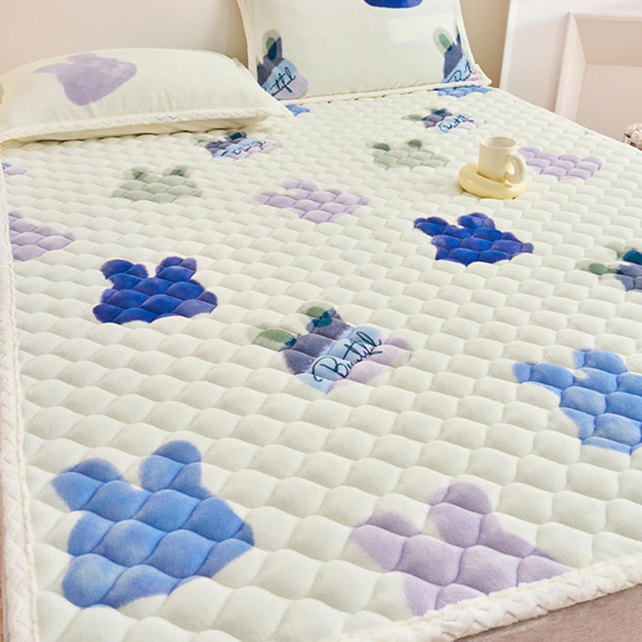 Single Bed pad, Color 6, 90 * 200cm, Winter use, Cold Protection, Bed pad, nap pad, Flannel, Warm (Color 7, 150 * 200cm)