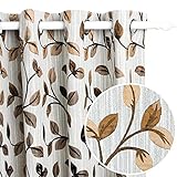 ✅「DISEÑO」: cortina translúcida con hilo de cañamo en color café, simple y elegante, perfectas para cualquier ocasión. Aportan un aspecto diferente y sofisticado a cualquier espacio y combinan perfectamente con sus paredes y ventanas dándole ese toque que estás buscando para la decoración de tu hogar.