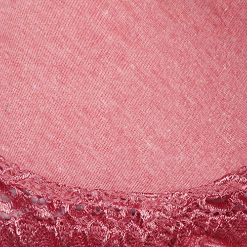 Image of Lace Padded Everyday Padded Bra for Women - Made of Pure Cotton Full Coverage Over Size Non Wired Pushup Soft Cup for T-Shirt Saree Dress Sports Garment for Daily Use Everyday