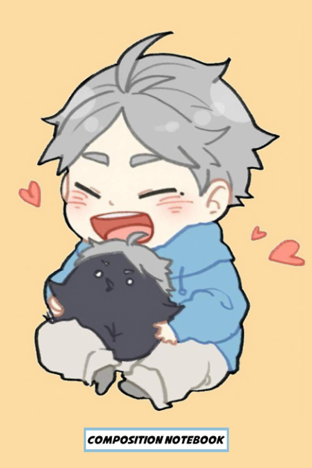 Haikyuu Sugawara Chibi Notebook: (110 Pages, Lined, 6 x 9)