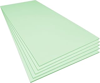Styrodur 1,0 cm x 56 cm x 117 cm 5 Platten Dämmplatten geeignet für Badsanierungen Fußbodendämmung Trittschalldämmung Modellbau Landschaftsmodellbau und Architekturmodellbau