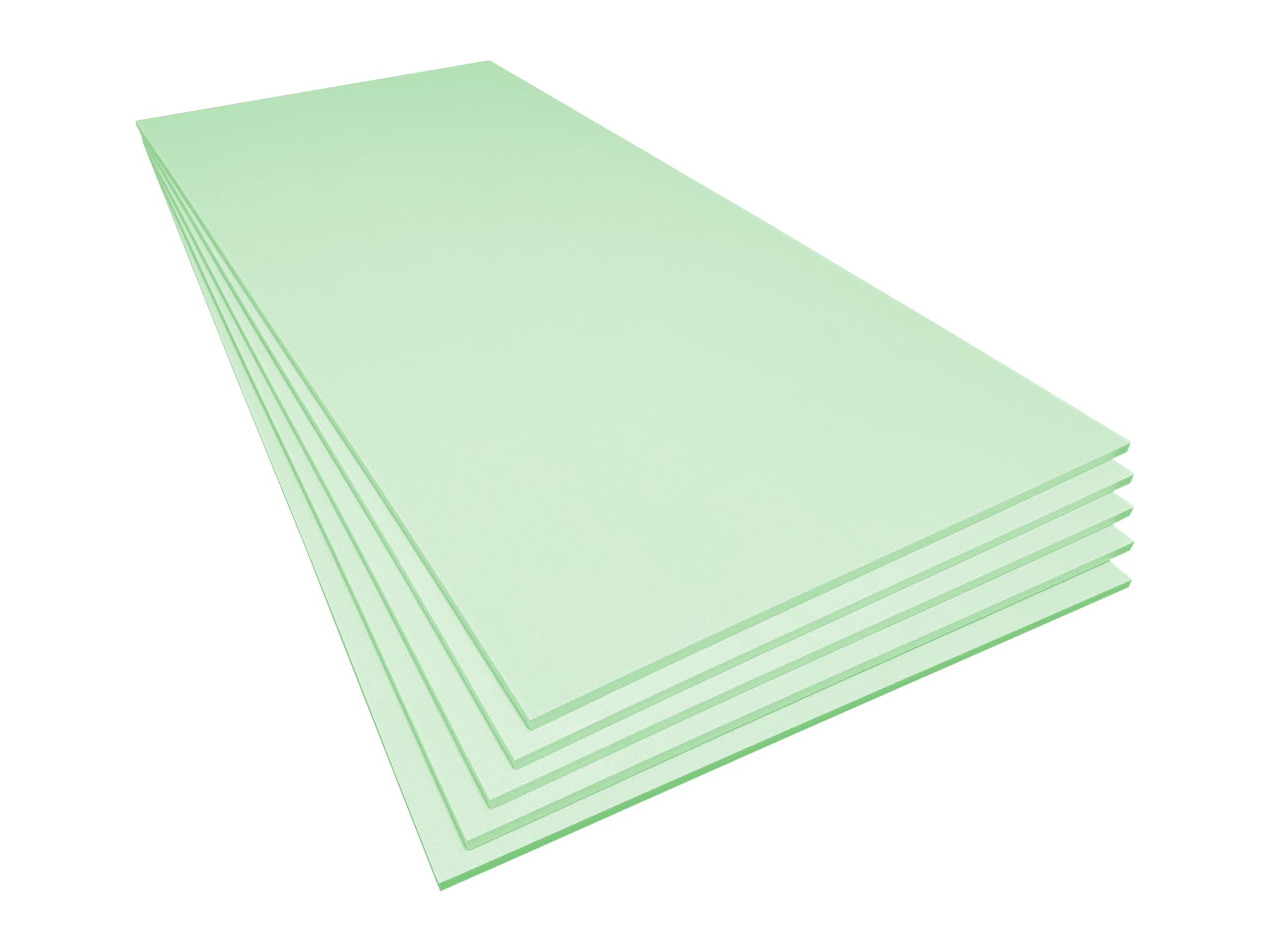 Styrodur Dämmplatten 20mm (5er Set) 56x117cm XPS Hartschaum | 20mm Hartschaumplatten, Fußbodendämmung, Isolierung, Trittschall, Badsanierung