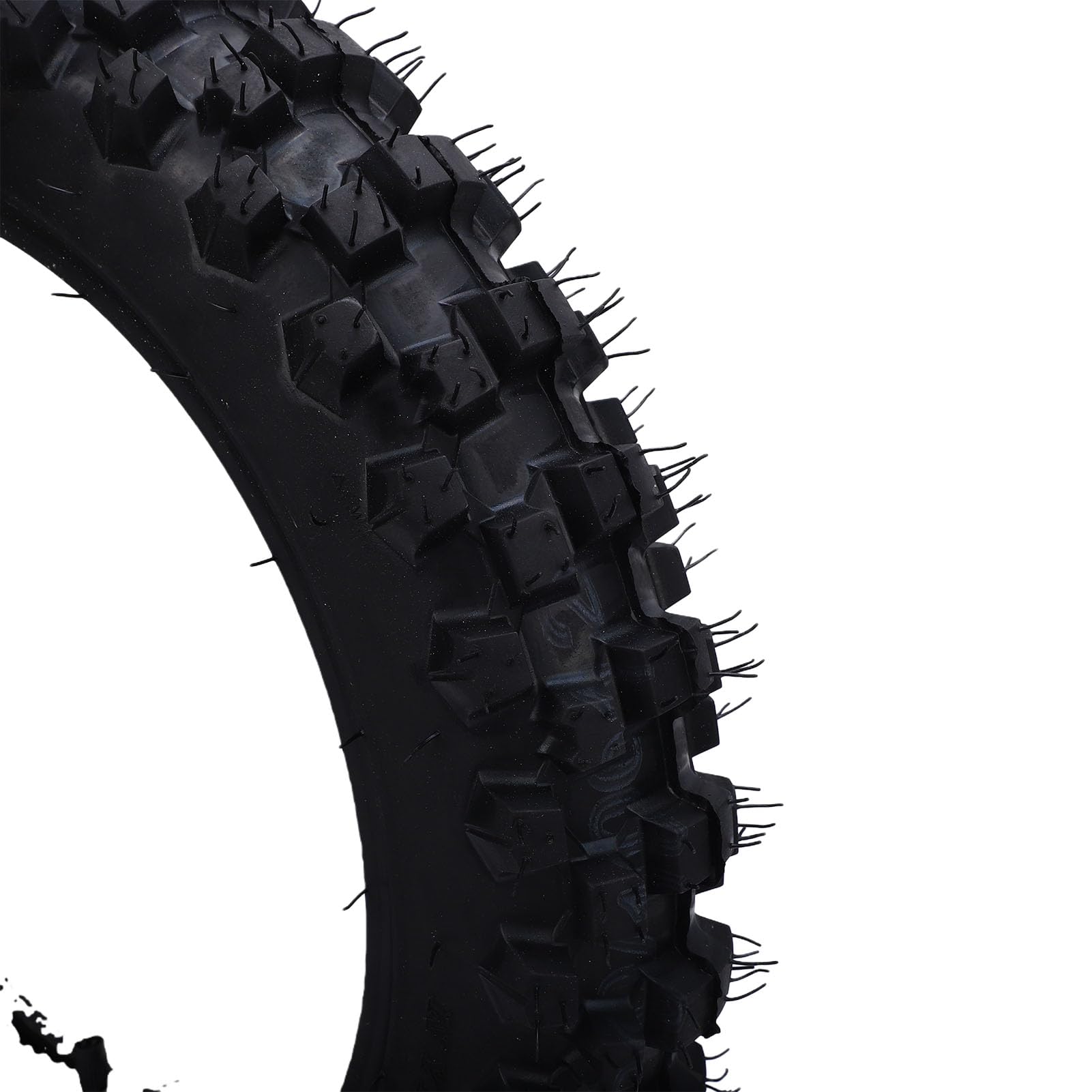 Zestaw Opon do Roweru Terenowego Off Road 60/100-14 80/100-12 | Przednie Tylne Opony Zewnętrzne z Dętkami 2,50-14 3,00-12 do Wyścigów Motocrossowych