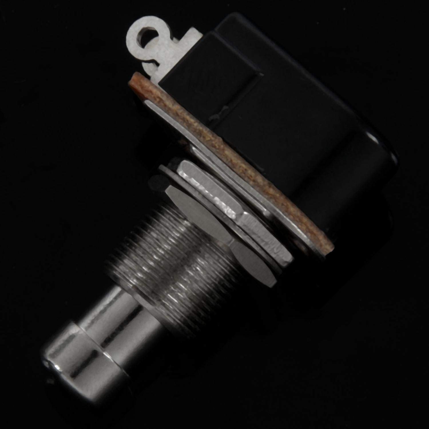 PéDale de Guitare 2 Broches SPST Effets MomentanéS Bouton-Poussoir Interrupteur au Pied