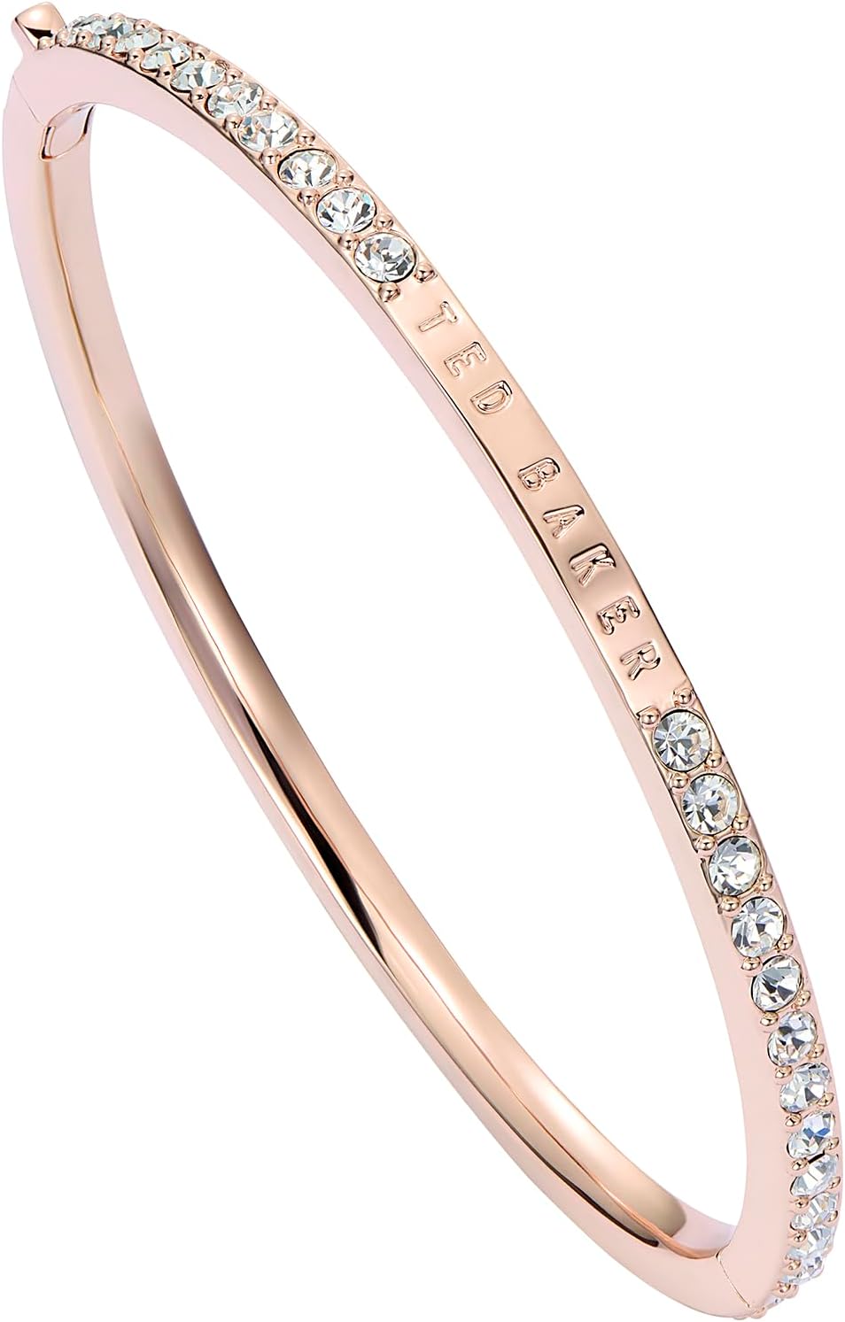 Ted Baker London Claudia Narrow Crystal Hinged Bangle Bracelet for Women