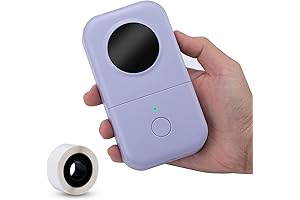 Phonemomo D30 Label Maker: Inkless Printing Versatility for Home, School, and Office