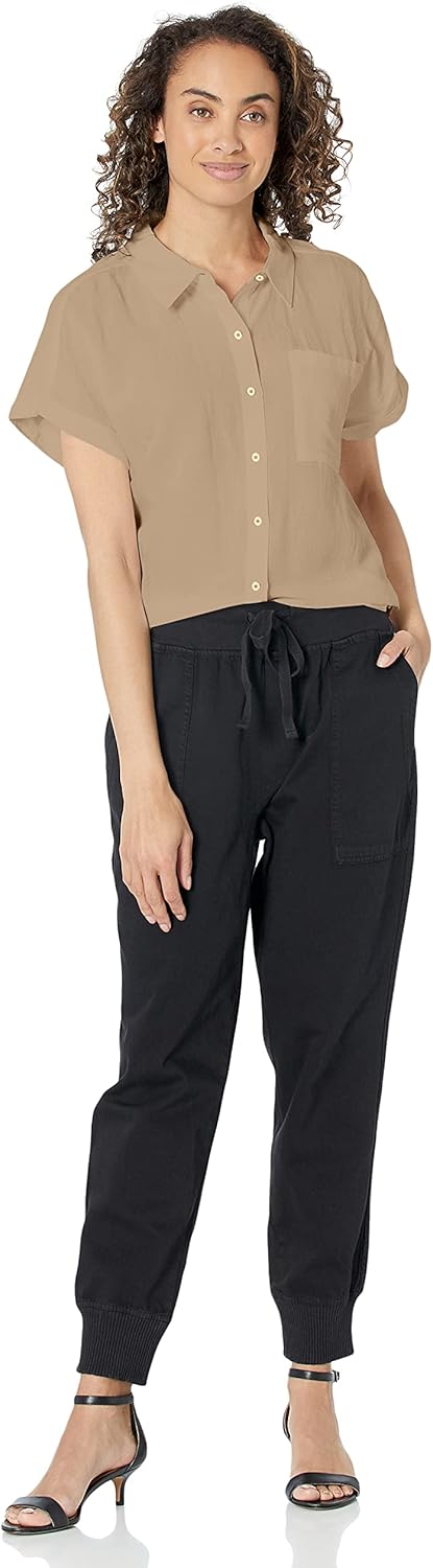Calvin Klein Womens S/S Bttn FRNT W/Cllr - Image 5