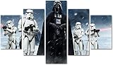Catyendy Canvas Wall Art for Living Room 5 Pieces Movie Picture Poster Decor Bedroom Print Painting