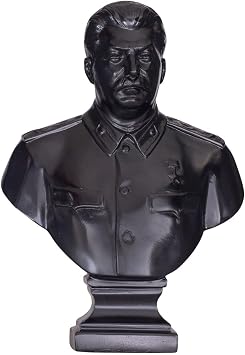 danila-souvenirs Soviet Russian USSR Leader Joseph Stalin Stone Bust Statue Sculpture 9.6 24 cm