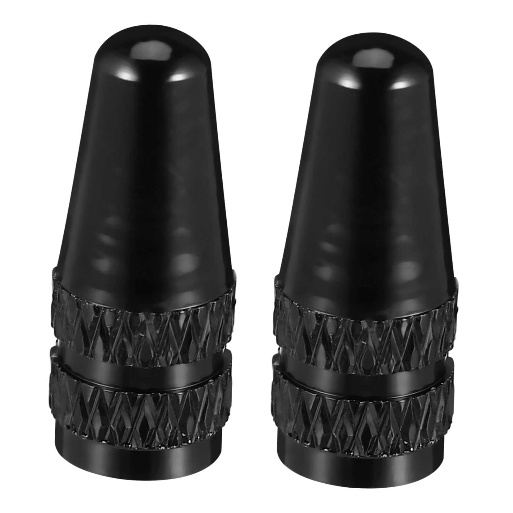 Ciieeo 2pcs French Style Tire Valve Caps Durable Bike Valve Stem Covers Lightweight and Elegant Bicycle Accessories for Enhanced Tire Protection and Aesthetic Appeal