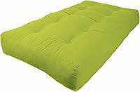 Vista 32 de Blazing Needles Colchón futón de sarga Renewal de 9 pulgadas, matrimonial, índigo