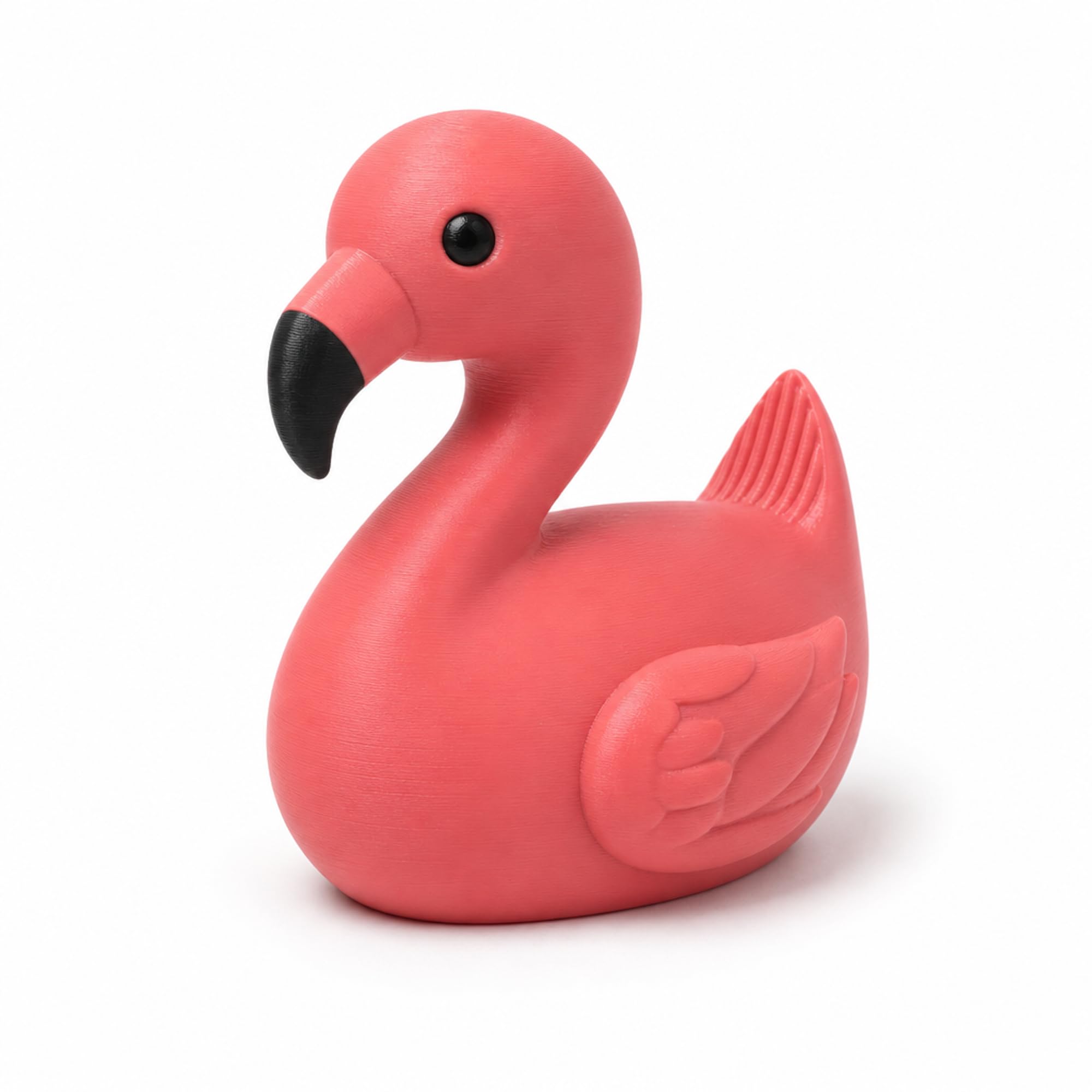 splash n color Flamingo Bird Duck Collectible Compatible with Jeep Ducking – Tropical Dashboard Decor | Cruise Duck Hiding Gift | Vehicle Handoff Figurine for Desk Shelf Cabin Display