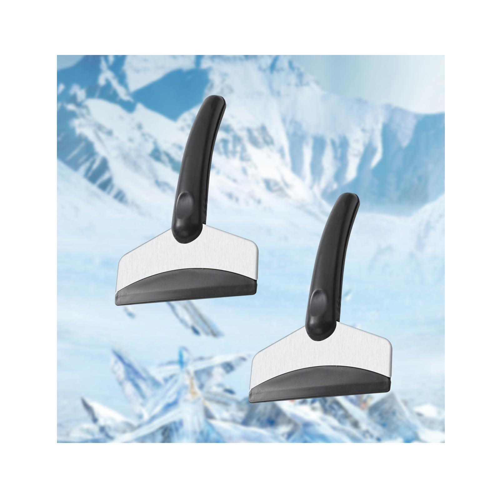 Amazon.co.jp: happykau 雪かき 霜取りヘラ 2個入り スノー 